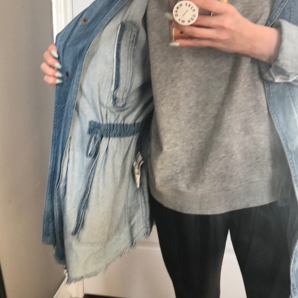 Jean trench coat - Picture 4 of 6